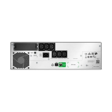 SMTL1500RMI3UC - APC Smart-UPS, Line Interactive, 1500VA, Lithium-ion, Rackmount 3U, 230V, 6x IEC C13 outlets, SmartConnect Port+SmartSlot, Short Depth, AVR, LCD
