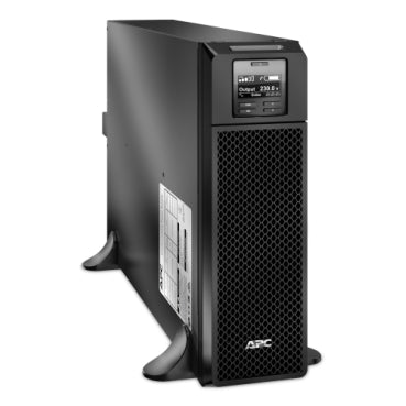 SRT5KXLI - APC Smart-UPS On-Line, 5kVA, Tower, 230V, 6x C13+4x C19 IEC outlets, Network Card+SmartSlot, Extended runtime, W/O rail kit