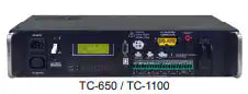 TC-650 High Temperature UPS| High Temperature UPS, front view of rack-mounted power unit