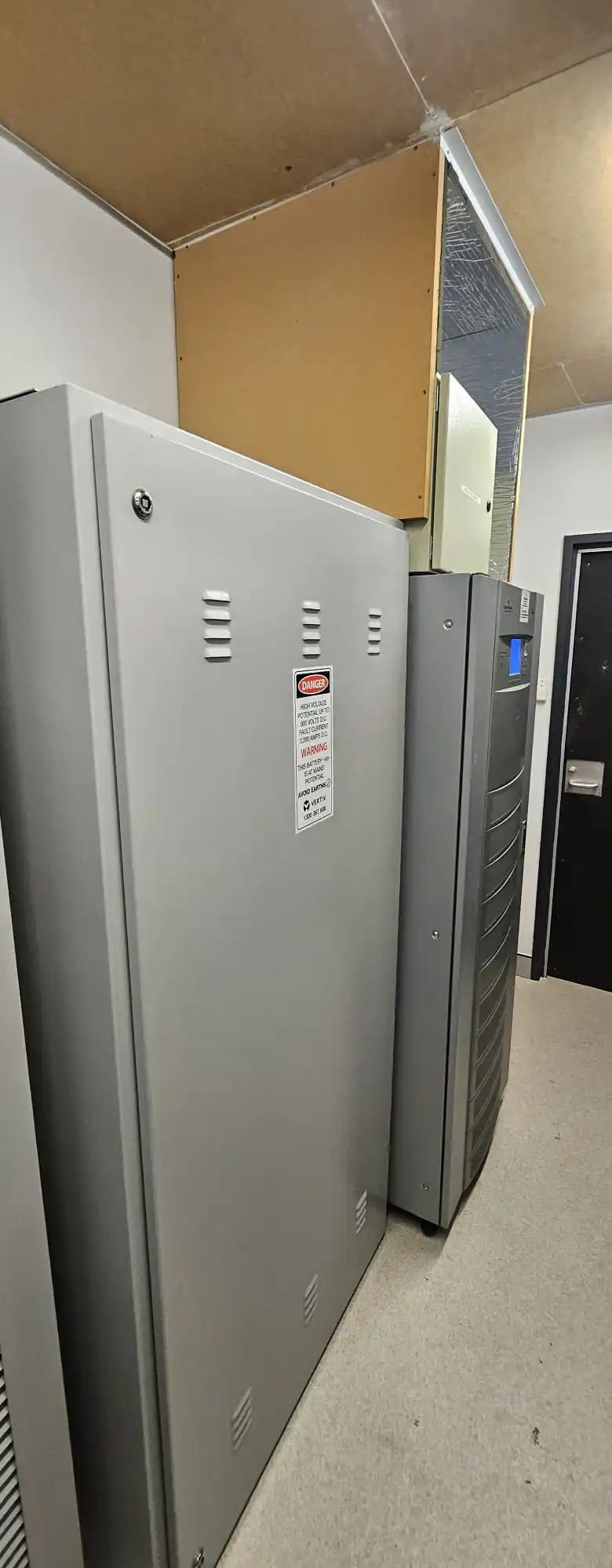 UPS Runtime & Battery Calculator | UPS Battery Sizing, tall cabinet cooling unit in facility room