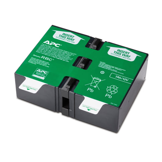 APCRBC123 - APC Replacement Battery Cartridge for Smart-UPS Line Interactive, 24V 7Ah lead-acid battery, 2-year repair or re…