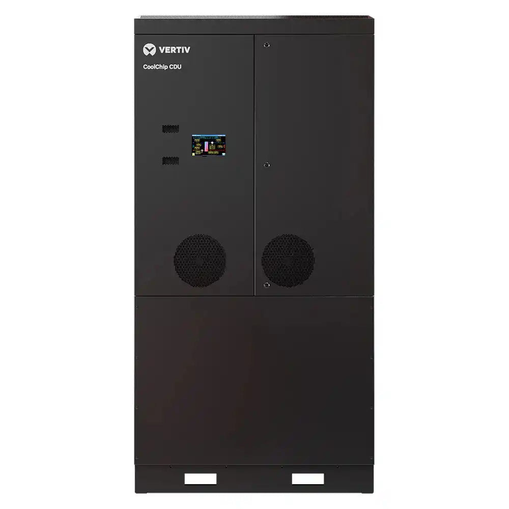 Vertiv™ CoolChip CDU, cooling unit front-facing view