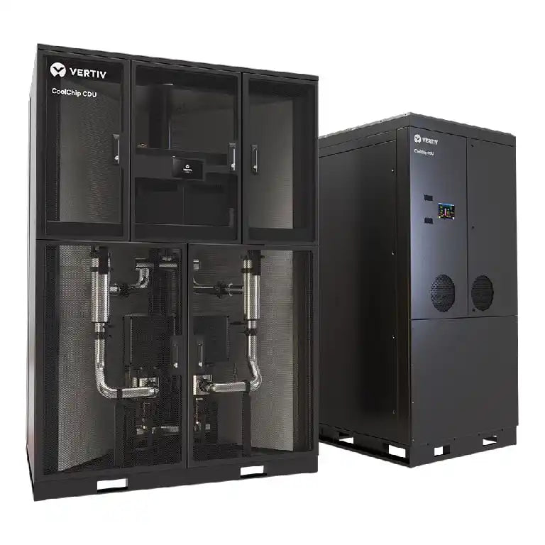 Vertiv™ CoolChip CDU, cooling system components paired view