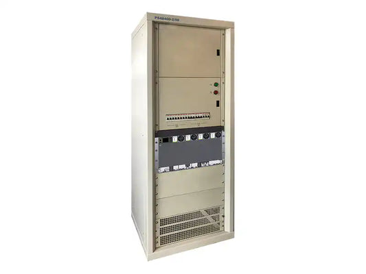 NetSure Retrofit, tall cabinet with open panel