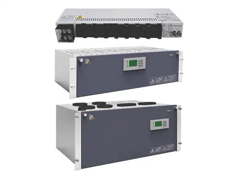 DC PDU Subrack, rack-mount power distribution modules stacked