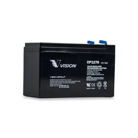 Vision CP1270 12V 7AH | CP SERIES VRLA