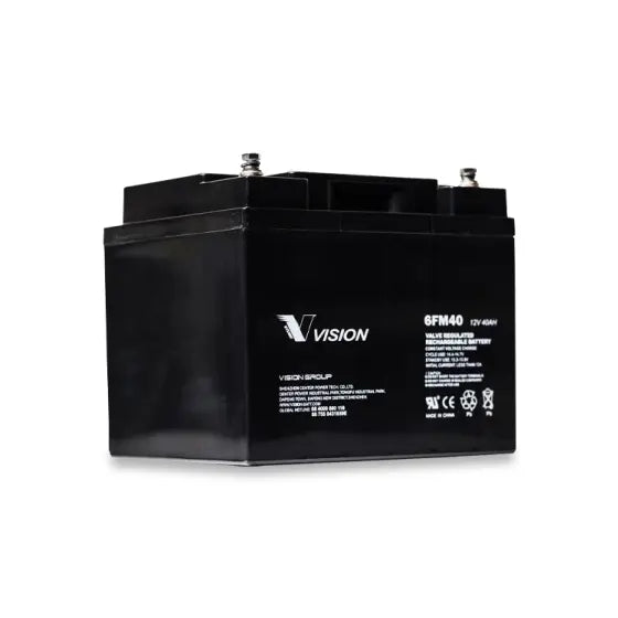 Vision 6FM40-X | FM Series | 12V 40AH Battery