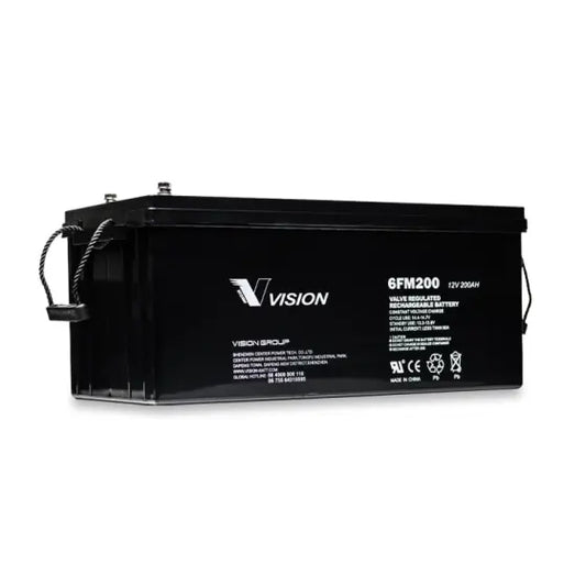 Vision 6FM 200 12V 200AH | FM SERIES | UPS Battery Replacement