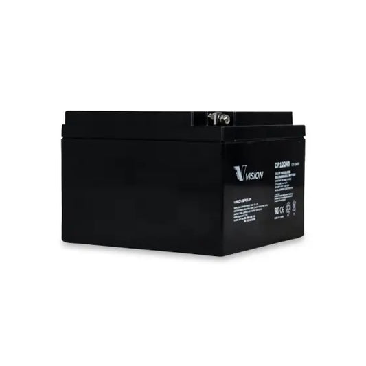 Vision CP12240 12V 24AH | CP SERIES | UPS Replacement Battery