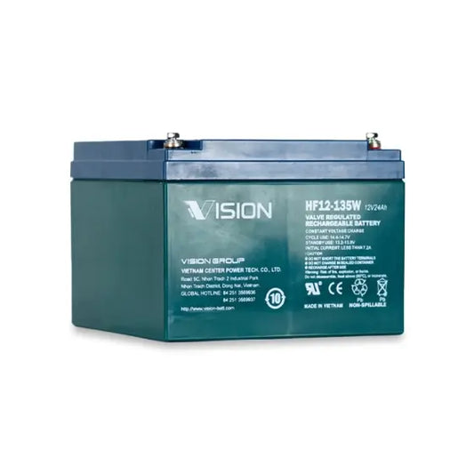 Vision HF12135W 12V 135W | HF SERIES | 10YR Battery