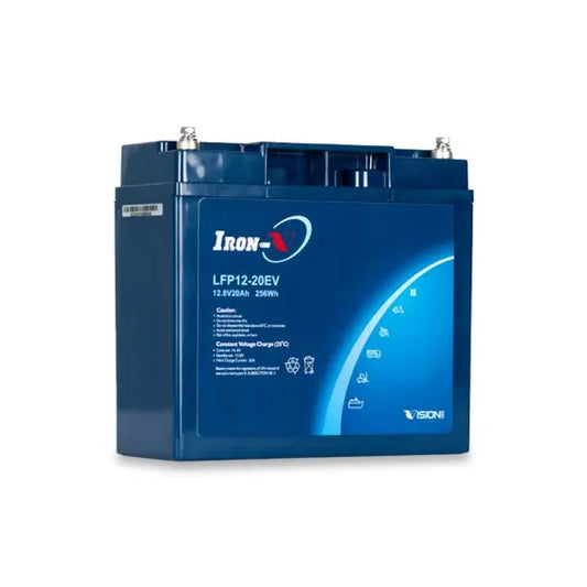 12V 20AH LFP LITHIUM | M6 | 181L × 77W × 167H