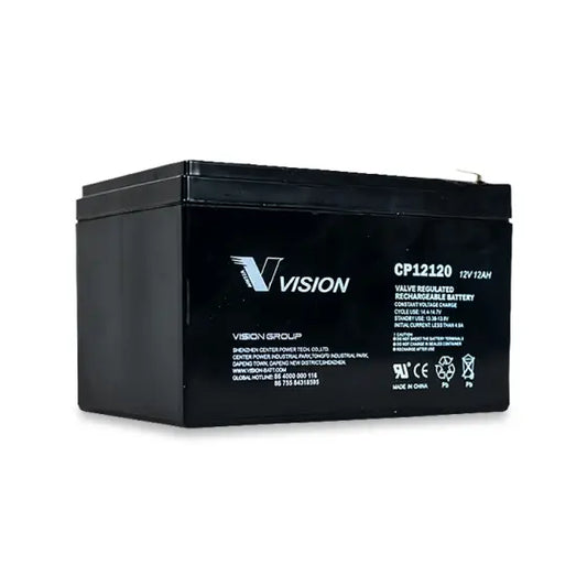 Vision CP12120 12V 12AH | CP SERIES | UPS Battery Replacement