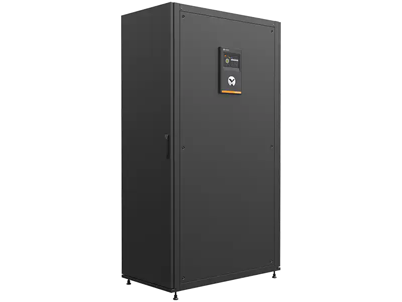 Vertiv™ Liebert® XDC, tall tower cooling cabinet angled