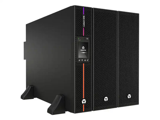 Vertiv Liebert GXE 6000-10000VA Online Double Conversion UPS, ups unit angled three-quarter view