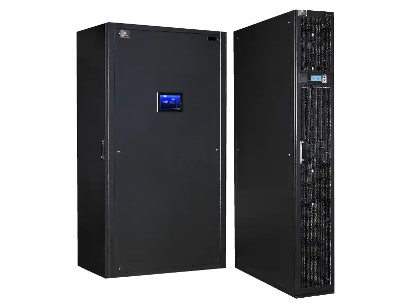 Liebert® XDP™ & XDH™, two tower units front and side view