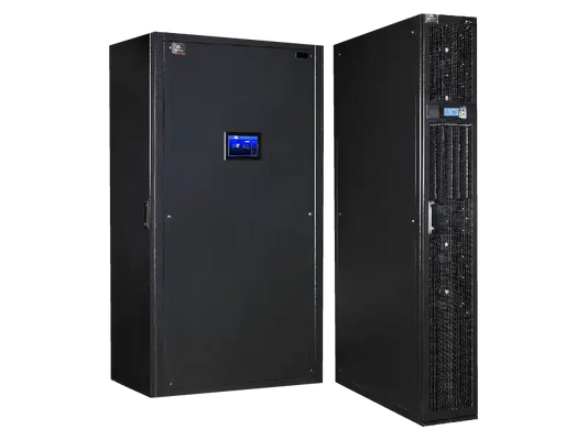 Liebert® XDP™ & XDH™, two tower units front and side view