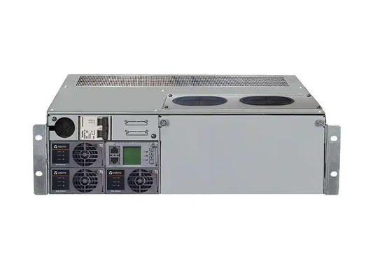 NetSure 531, rackmount power chassis angled view