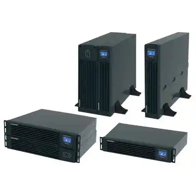Socomec | NRT4-U080-CK | Netys RT4 8.5kVA rack 5U/tower UPS + 1 EBM, Online Double Conversion