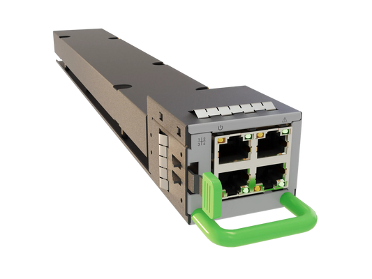 Vertiv™ PowerDirect In-Rack 33kW 50V DC Power System, single cartridge module front view
