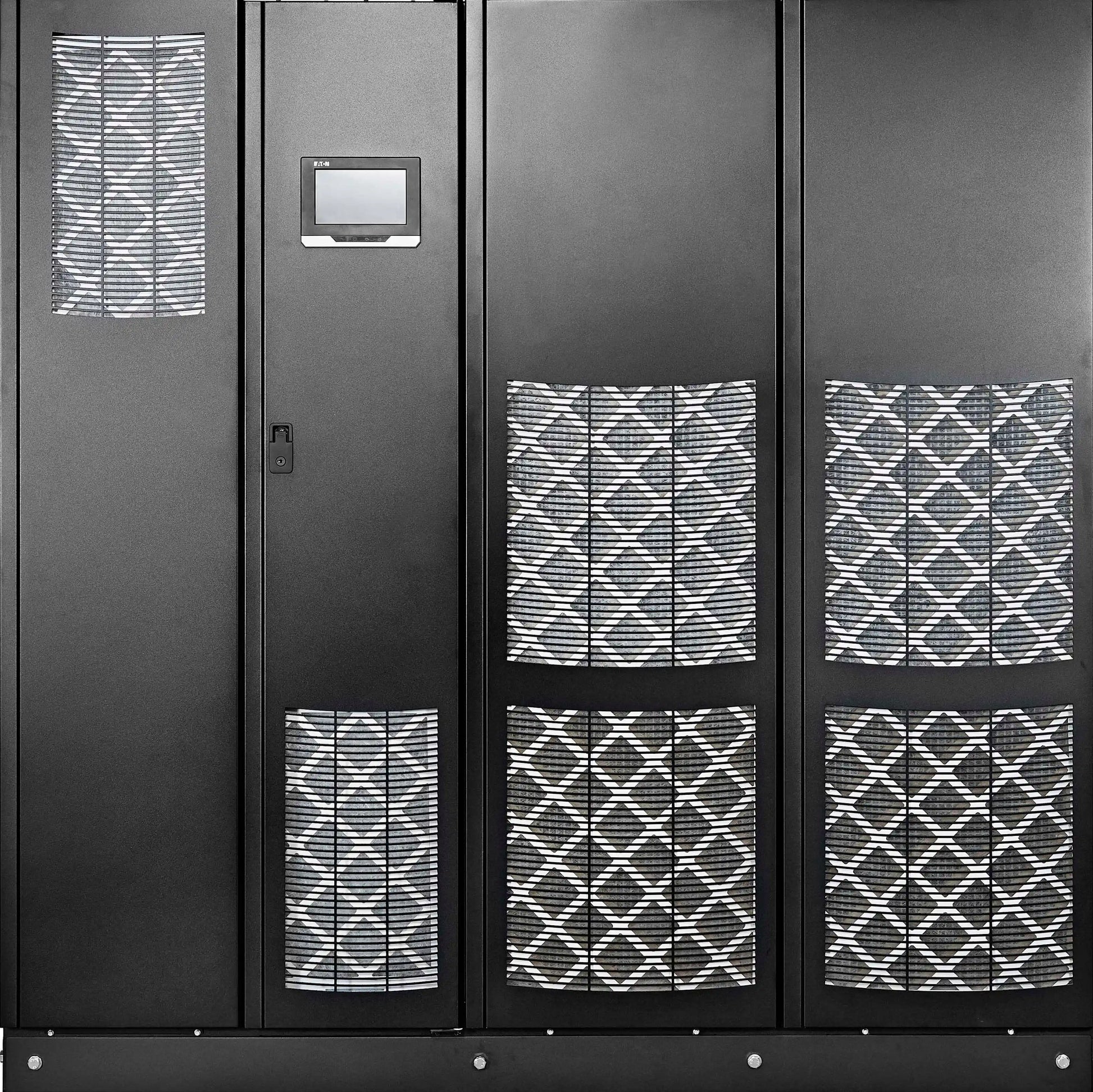 Power Xpert 9395P UPS, front view tower ups cabinet