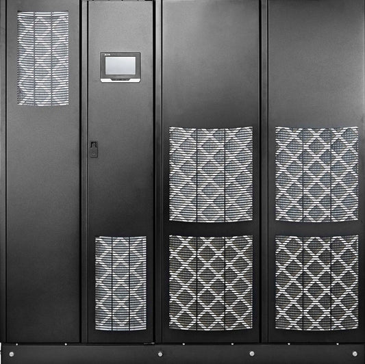 Power Xpert 9395P UPS, front view tower ups cabinet