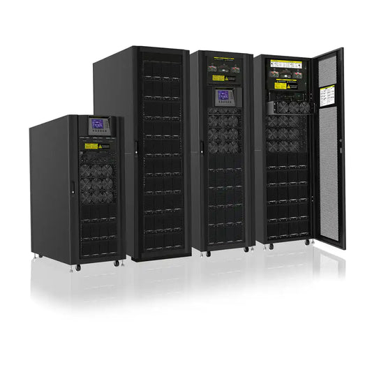 PowerShield Platinum Modular 120kVA, modular cabinet system open panel view