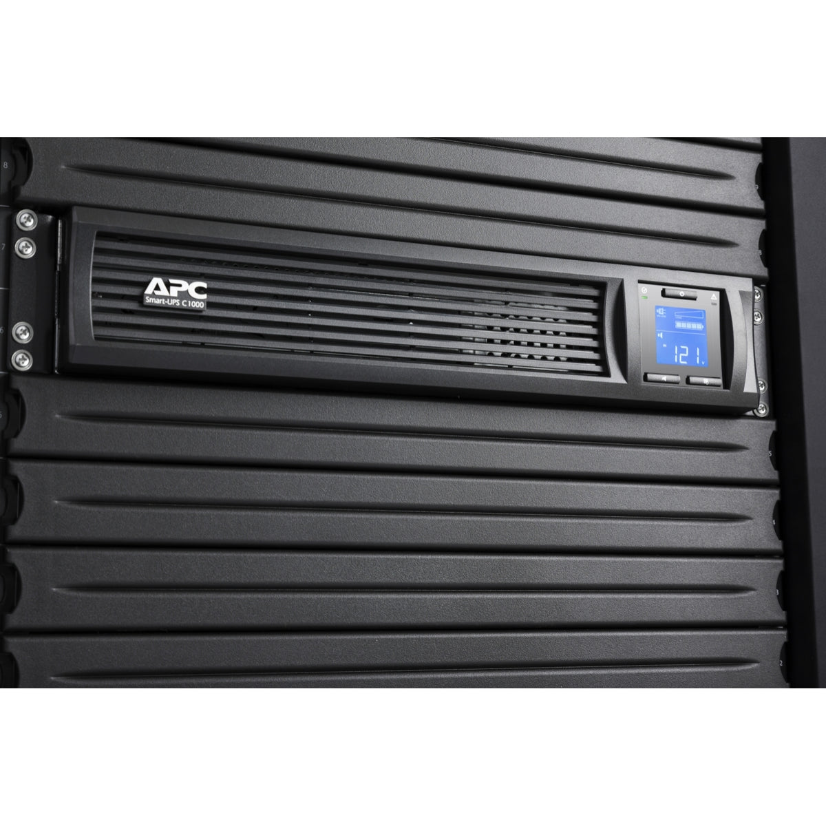 SMC1000I-2UC - APC Smart-UPS C, Line Interactive, 1000VA, Rackmount 2U, 230V, 4x IEC C13 outlets, SmartConnect port, USB and…