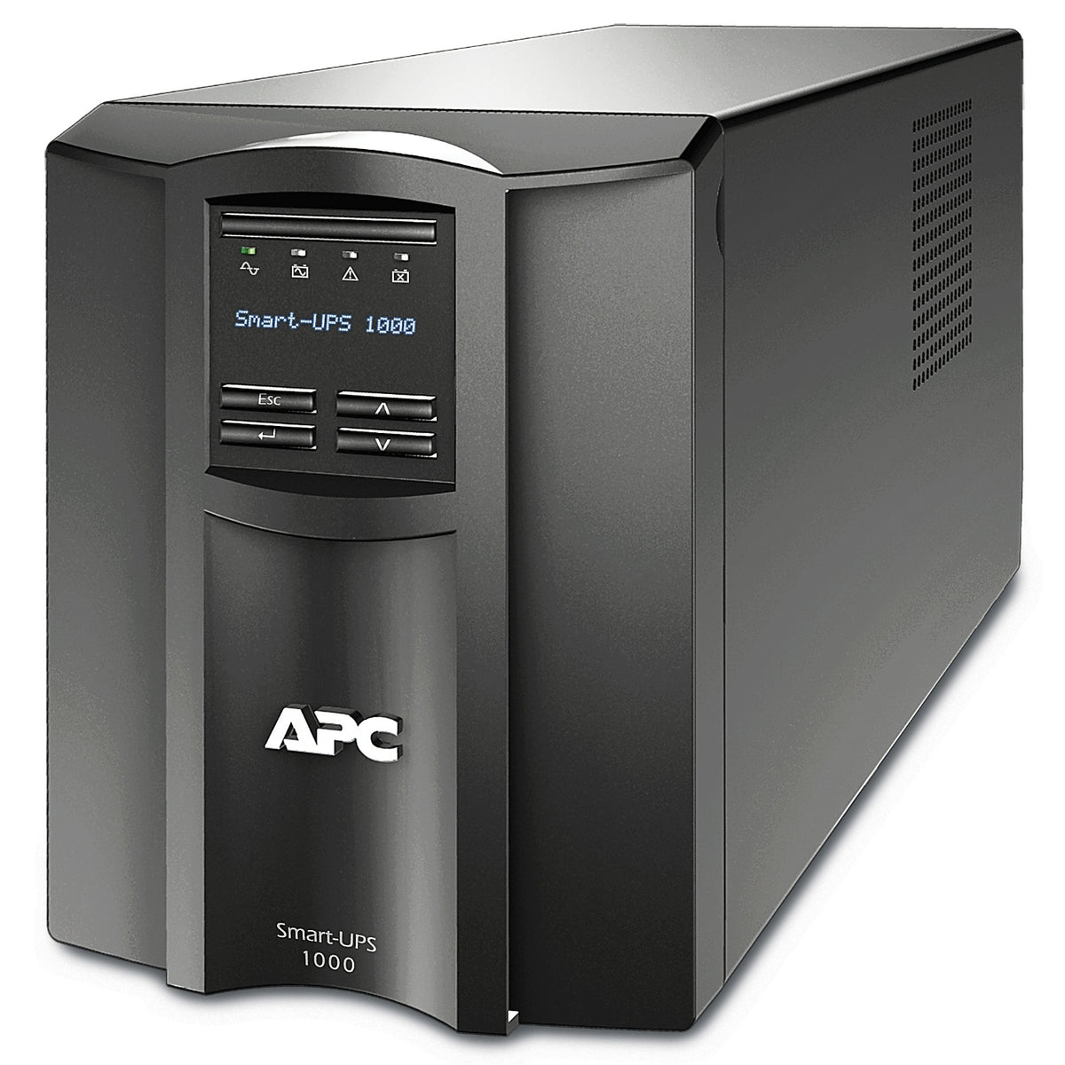 SMT1000IC - APC Smart-UPS, Line Interactive, 1000VA, Tower, 230V, 8x IEC C13 outlets, SmartConnect Port+SmartSlot, AVR, LCD