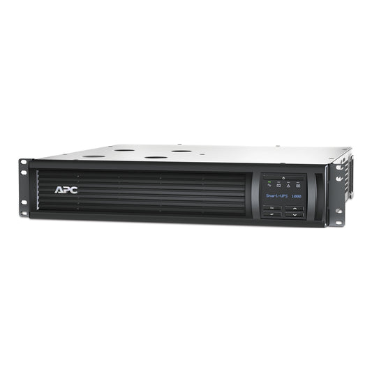 SMT1000RMI2U - APC Smart-UPS, Line Interactive, 1000VA, Rackmount 2U, 230V, 4x IEC C13 outlets, SmartSlot, AVR, LCD