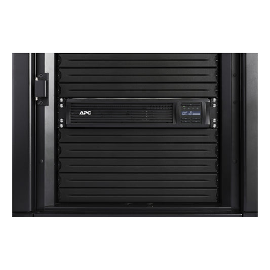 SMT1000RMI2UC - APC Smart-UPS, Line Interactive, 1000VA, Rackmount 2U, 230V, 4x IEC C13 outlets, SmartConnect Port+SmartSlot…
