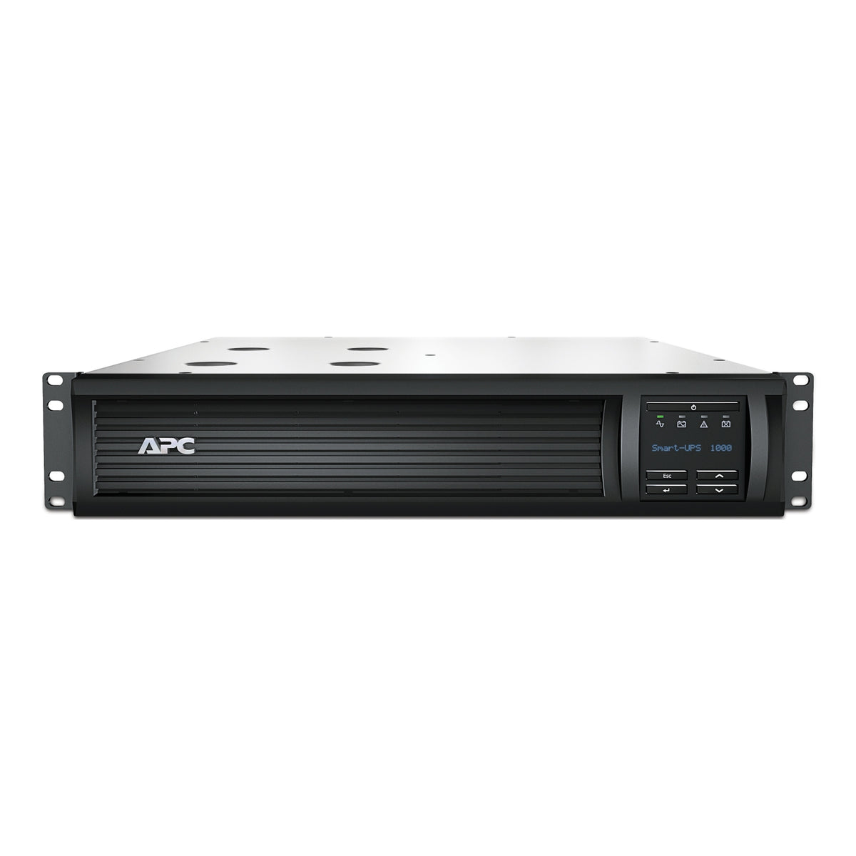 SMT1000RMI2UC - APC Smart-UPS, Line Interactive, 1000VA, Rackmount 2U, 230V, 4x IEC C13 outlets, SmartConnect Port+SmartSlot…
