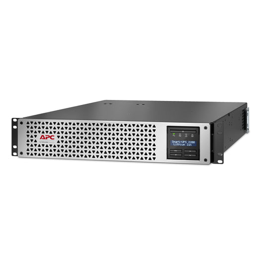 SMTL2200RMI2UCNC - APC Smart-UPS Line Interactive 2200VA, Lithium-ion, Rack, 2U, 230V, 8x IEC C13 + 1x IEC C19, SmartConnect…