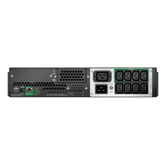 SMTL3000RMI2UC - APC Smart-UPS Line Interactive 3000VA, Lithium-ion, Rack, 2U, 230V, 8x IEC C13 + 1x IEC C19, SmartConnect+S…