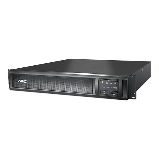 SMX1500RMI2UNC - APC Smart-UPS X, Line Interactive, 1500VA, Rack/tower convertible 2U, 230V, 8x C13 IEC, Network card, Exten…