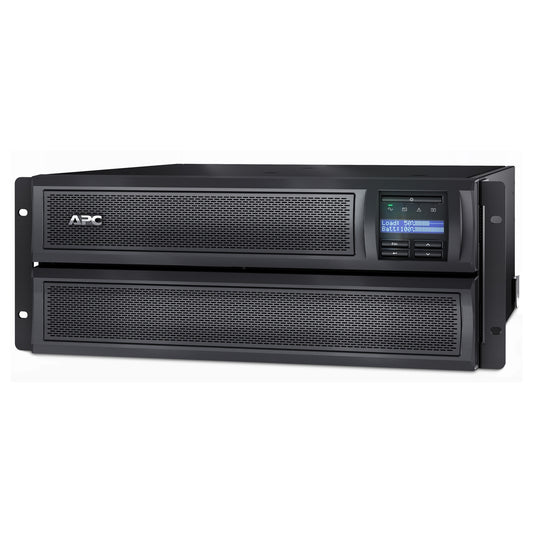 SMX3000HVNC - APC Smart-UPS X, Line Interactive, 3kVA, Rack/tower convertible 4U, 208V-230V, 8x C13+2x C19 IEC, Network card…