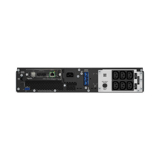SRT1500RMXLI-NC - APC Smart-UPS On-Line, 1500VA/1500W, Rackmount 2U, 230V, 6x C13 IEC outlets, Network Card, Extended runtim…