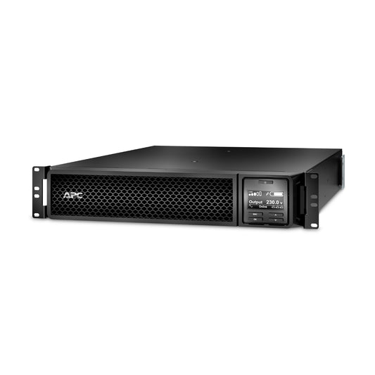 SRT3000RMXLI-NC - APC Smart-UPS On-Line, 3kVA, Rackmount 2U, 230V, 8x C13+2x C19 IEC outlets, Network Card, Extended runtime…