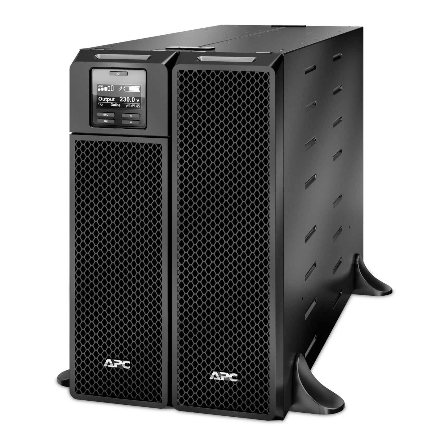SRT5KXLI - APC Smart-UPS On-Line, 5kVA, Tower, 230V, 6x C13+4x C19 IEC outlets, Network Card+SmartSlot, Extended runtime, W/…