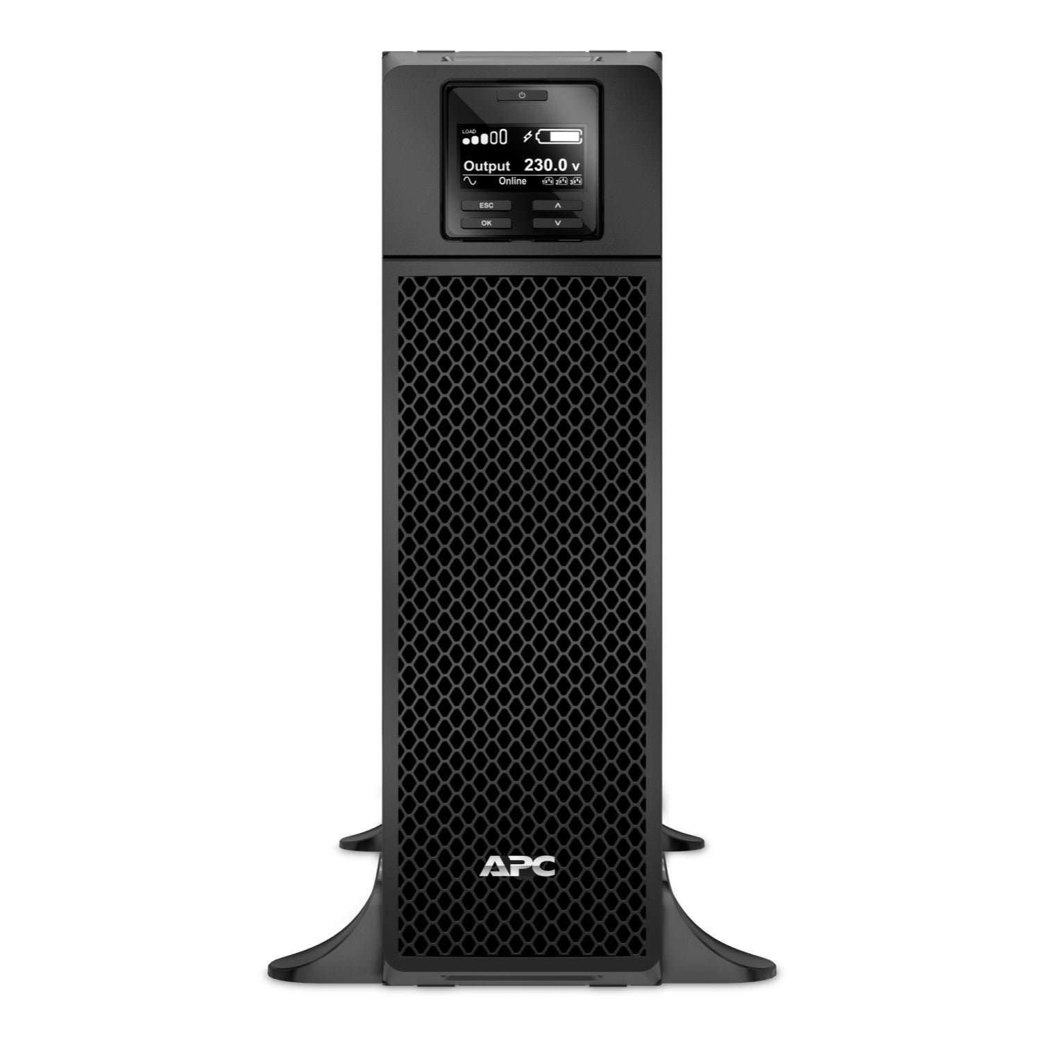 SRT5KXLI - APC Smart-UPS On-Line, 5kVA, Tower, 230V, 6x C13+4x C19 IEC outlets, Network Card+SmartSlot, Extended runtime, W/…