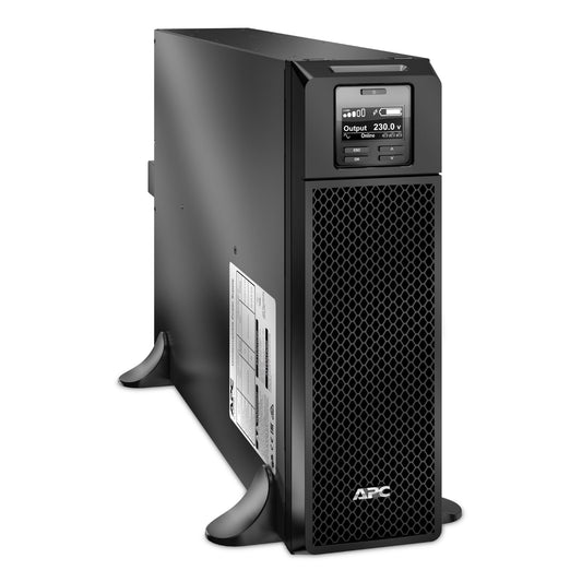 SRT5KXLI - APC Smart-UPS On-Line, 5kVA, Tower, 230V, 6x C13+4x C19 IEC outlets, Network Card+SmartSlot, Extended runtime, W/…