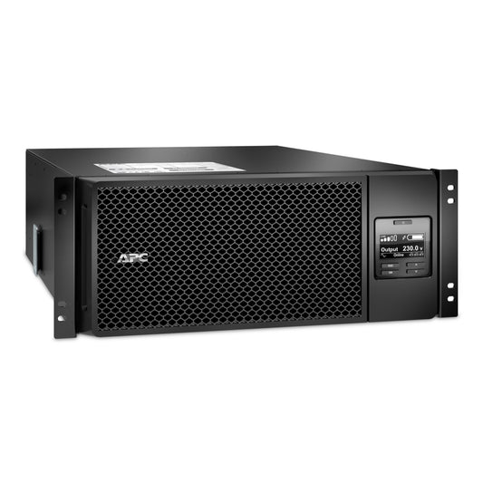 SRT6KRMXLI - APC Smart-UPS On-Line, 6kVA/6kW, Rackmount 4U, 230V, 6x C13+4x C19 IEC outlets, Network Card+SmartSlot, Extende…