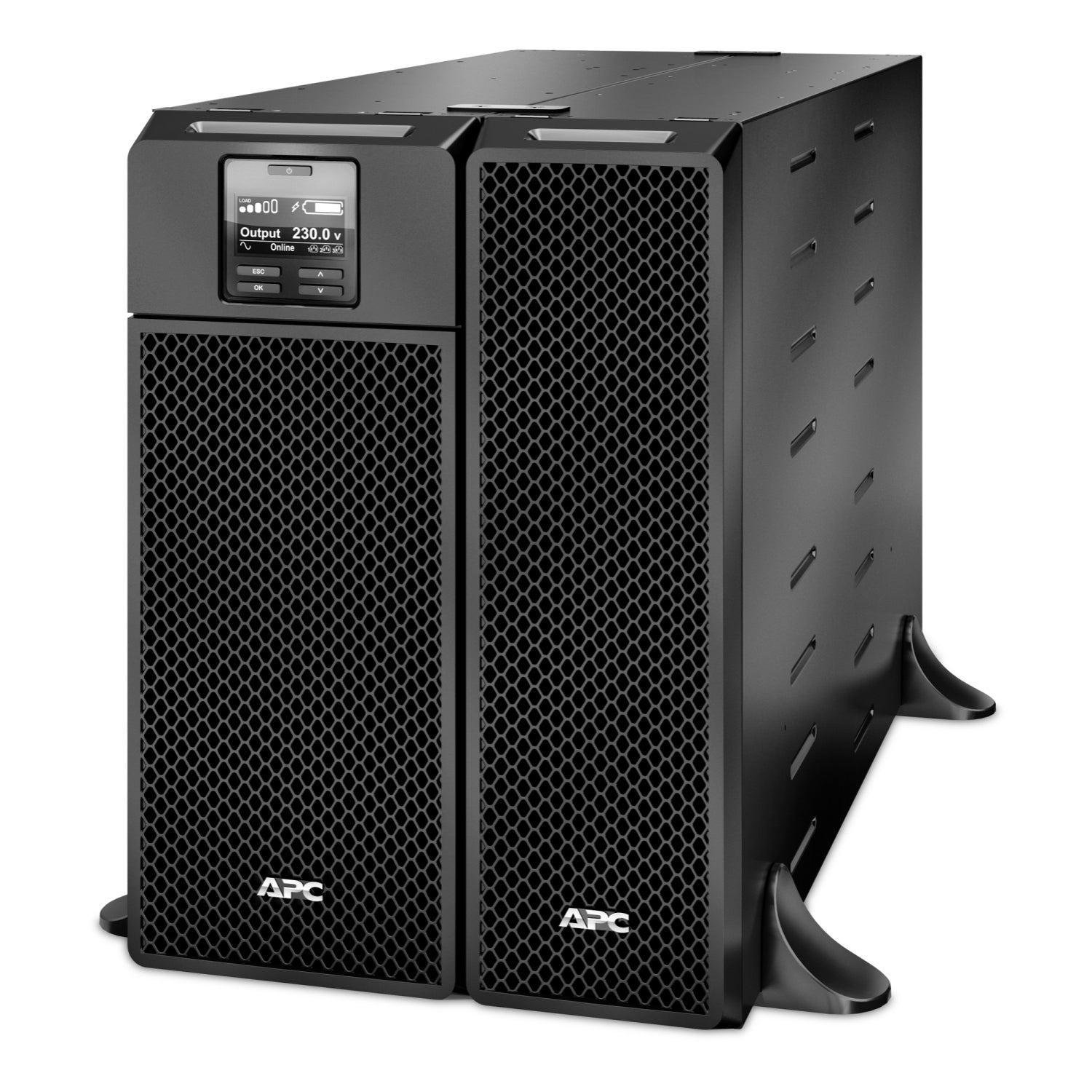 SRT6KXLI - APC Smart-UPS On-Line, 6kVA/6kW, Tower, 230V, 6x C13+4x C19 IEC outlets, Network Card+SmartSlot, Extended runtime…