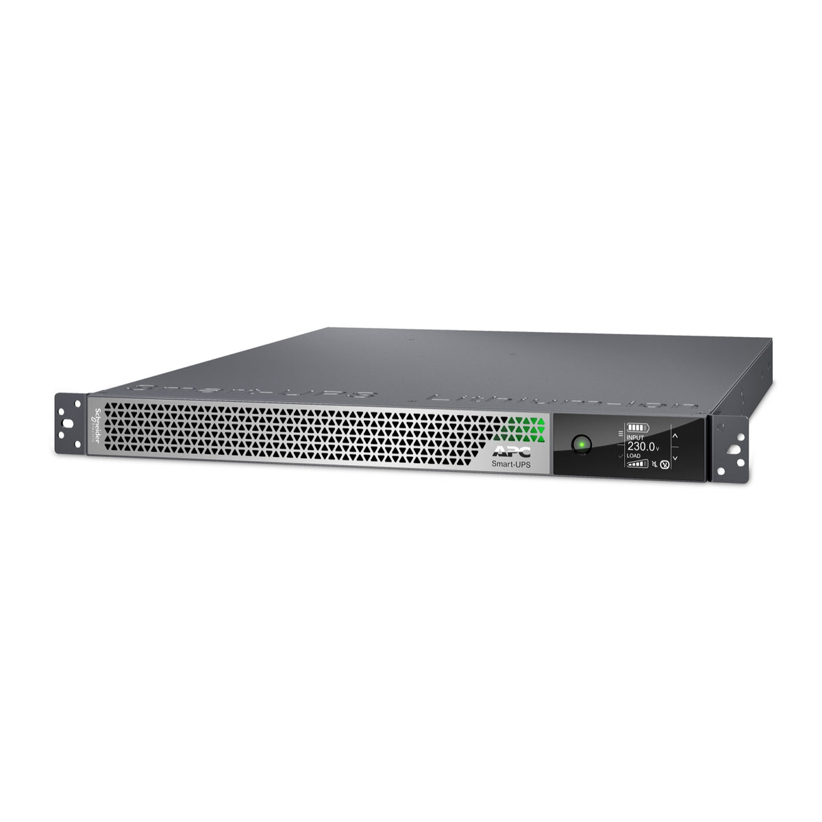 SRTL3KRM1UINC - APC Smart-UPS Ultra On-Line, 3000VA, Lithium-ion, Rack/Tower 1U, 230V, 3x C13, 2x C19 IEC outlets, Network C…