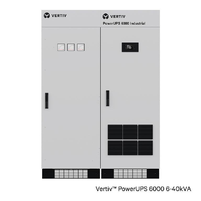 Vertiv PowerUPS 6000 Industrial UPS 6–40kVA Australia | 1 Phase & 3 Phase Critical Power