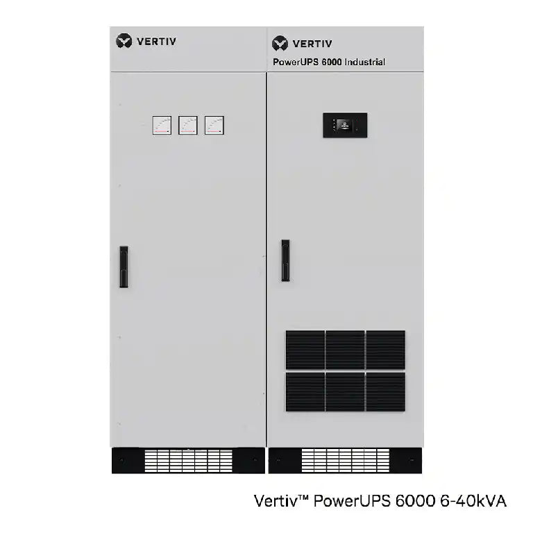 Vertiv PowerUPS 6000 Industrial UPS 6–40kVA Australia | 1 Phase & 3 Phase Critical Power