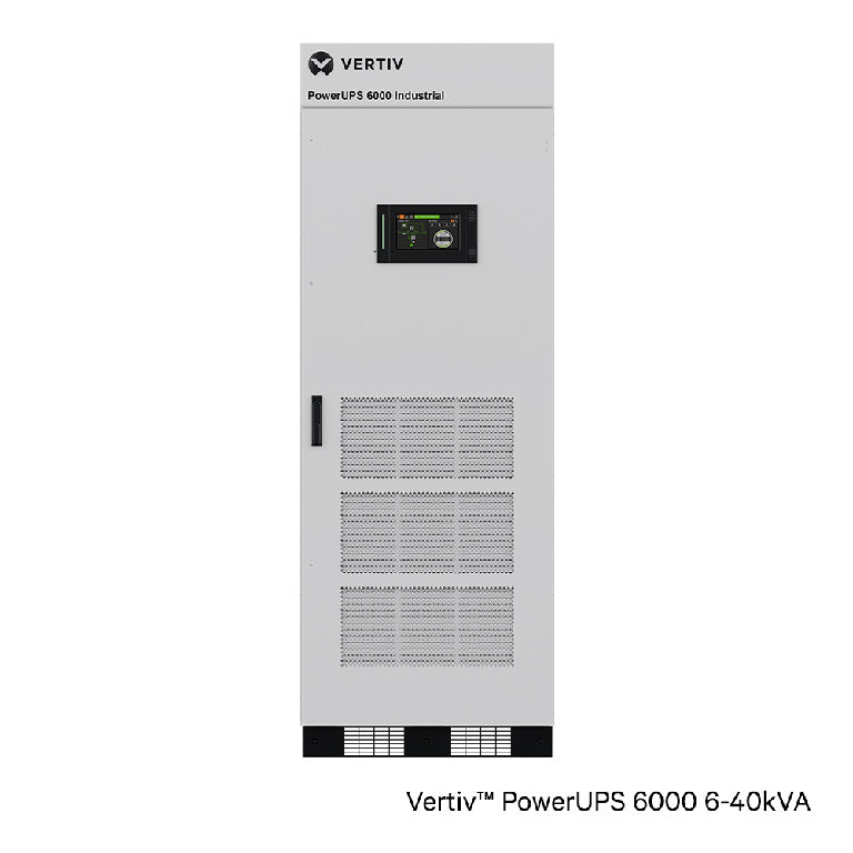 Vertiv PowerUPS 6000 Industrial UPS 6–40kVA Australia | 1 Phase & 3 Phase Critical Power