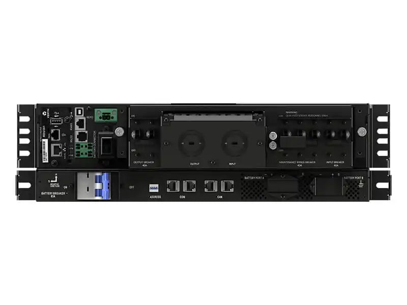 Vertiv™ Liebert® GXT5 Lithium-Ion UPS - GXT5LI-6000GVRT3UXLN, front view of control panel